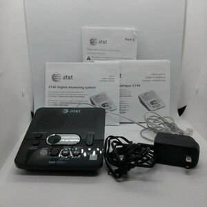 AT&T Digital Answering System - Bilingual (English/French)  with Time/Day Stamp